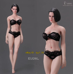 LDDOLL 1/6 EU28L Female Silicone Seamless Body 12″ Action Figure fit i8toys Head