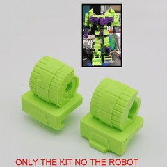 3D Print Calf Centering Upgrade Kit For Studio Series SS86 Devastator Accessorie