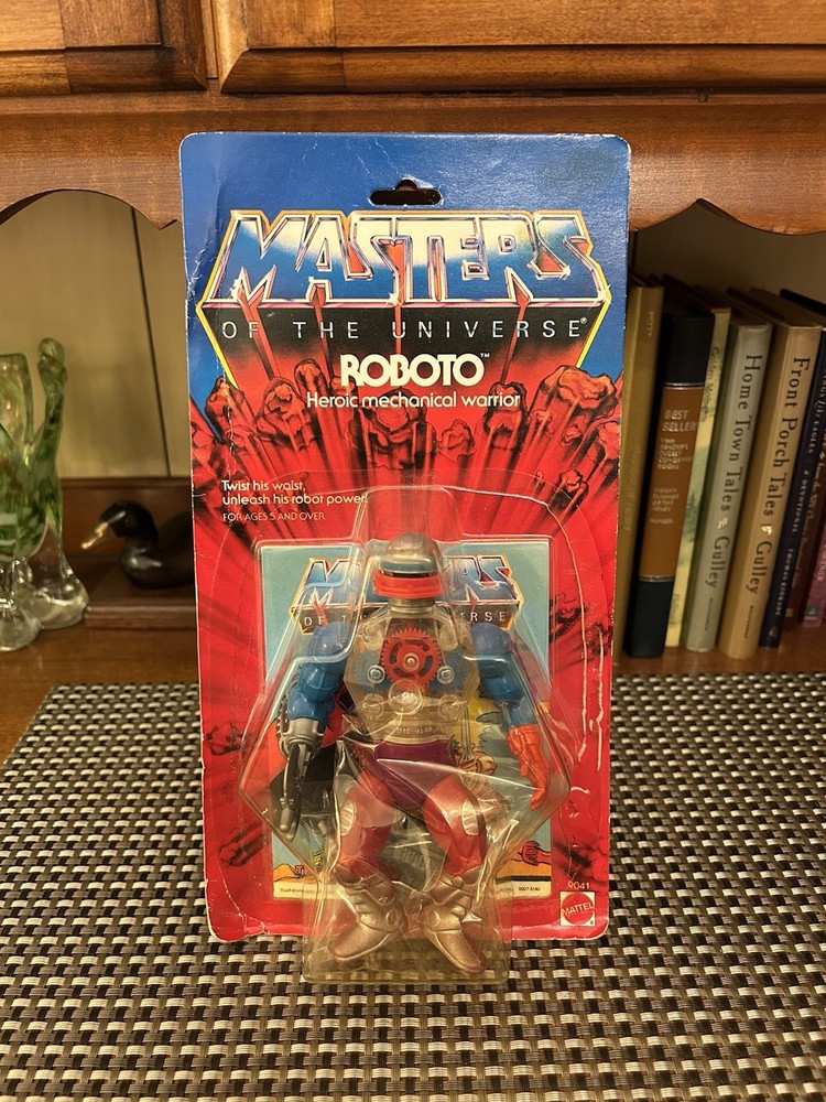1984 Roboto MOTU VINTAGE MOC NEW- Masters of the Universe Has Bubble Lift Read