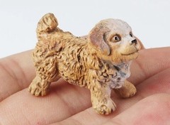 3.5cm Mini Dog PVC Toy Wild Animal Figure Doll Kids Gift