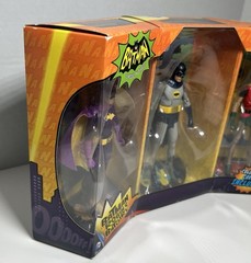 2014 Mattel 1966 Batman Classic TV Series 6″ Figures 3-Pack Robin Batgirl *READ*
