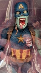 Marvel Legends What If Zombie Captain America 6″ Figure Watcher BAF Hasbro NEW