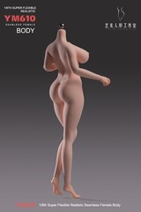YM610 1/6 Female Body Large Breast Plump Girl 12″ Action Figure Hands Foot Toys