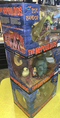 Herculoids Action Figures Complete Set 3 Full Boxed 2003 (NEW) Sealed Toynami