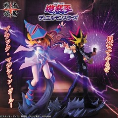 Yu-Gi-Oh! Duel Monsters Figure lot Black Magician Girl & Yami Yugi Set of 2 New