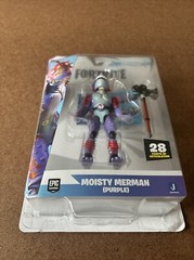 Fortnite Series 25 Moisty Merman 4 Inch Figure w/Manic Mosaic Wrap 2024 NEW