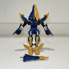 Power Rangers Dino Fury Mosa Razor Zord Action Figure Zord Link With Sword