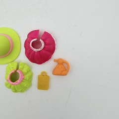 My Little Pony Fancy Fashions Boutique Purse Playset Pony Clothes Lot