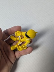Power Rangers Yellow Ranger Action Figure Small Poseable Toy TV Movie Mini