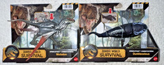 JURASSIC WORLD SURVIVAL DUNKLEOSTEUS & MUTADON STRIKE ATTACK **NEW**
