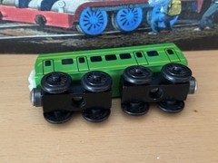 1998 Learning Curve Britt Allcroft Wooden Thomas Train Daisy the Diesel!