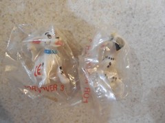 Disney 101 DALMATIANS Cake Topper dogs Figure 2 PVC dogs 102 New Applause