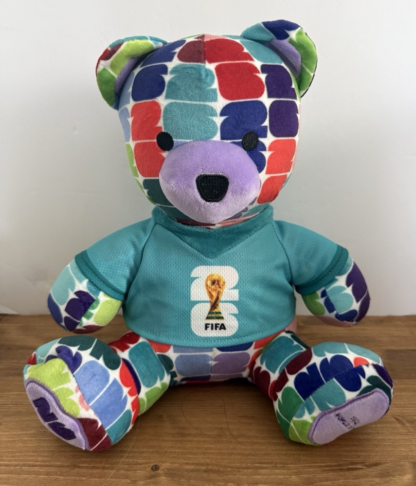 FIFA World Cup 2026 10-Inch Colorful Bear World Cup Collectible