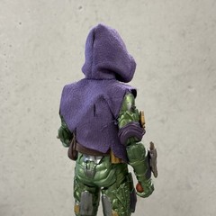 PB-HD-GOB: 1/12 Wired Purple Hoodie for Marvel Legends No Way Home Green Goblin