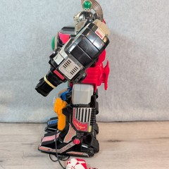1994 Mighty Morphin Power Rangers Deluxe Thunder Megazord W/ Controller & Sword