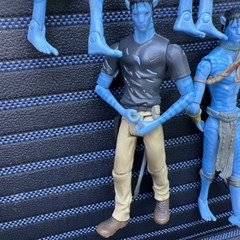 Avatar Figure Lot James Cameron Mattel Eytukan, Jake Sully x3, Tsu’Tey, Neytiri