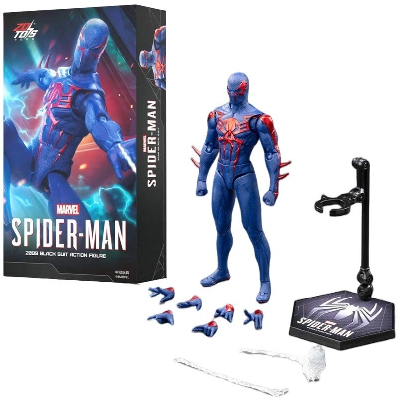 Spider Man Brand New Day PUNK SUIT Advanced Marvel Action Figure Model Toy Gift