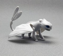 How to Train Your Dragon Figures 8 Pcs Set Hiccup Light Fury Toothless Stormfly