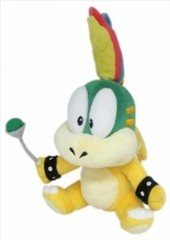 New 8″ Lemmy Bowser Koopa Plush Toy Super Mario Brother Figure Stuffed Animal