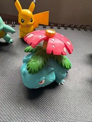 Pokémon Toy Figure Lot of 5- Venusaur Wartortle Pikachu Squirtle Bulbasaur