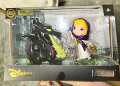 New Disney D23 Expo 2017 Metalfigs Sleeping Beauty Aurora W/ Dragon Maleficent