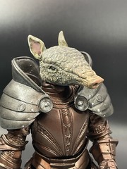 Mythic Legions Cosmic Legions Armadillo Head Unpainted