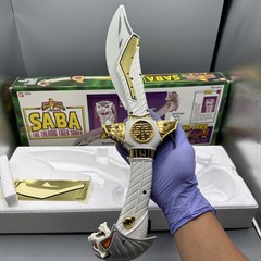 Bandai Mighty Morphin Power Rangers 1994 SABA “The Talking Tiger Saber” in box