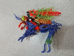 Hasbro Beast Wars Transmetals 2 Scourge Action Figure (Missing 1 Sword)