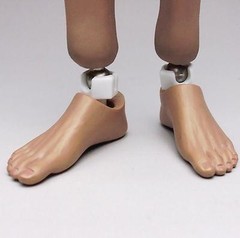 1/6 Extra Long Feet Leg Peg Joint Adapter set for hot toys Phicen Ganghood ❶USA❶