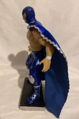 Blue Demon Wrestler 7in Action Figure Mexican Toys LUCHA LIBRE MEXICANA (azul)