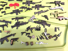 HUGE 100+ LOT OF MILITARY WEAPONS GUNS KNIVES GRENADES