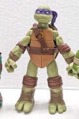 TMNT 2012 Action Figure Lot Of 5 Ninja Turtles & Splinter Playmates