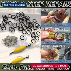 Replacement Parts for Vintage Action Figure Joints & Waistbands: 50-Pack O-Rings