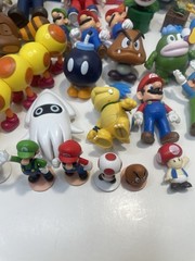 Nintendo Mario Figure Lot Of 51 Random Figures And Other Collectibles