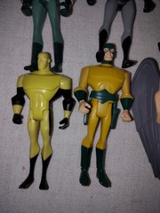 Huge Action Figure Lot of 15 DC Universe Justice League Unlimited 4″ Blue Beetle