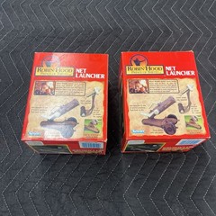 Robin Hood Prince of Thieves Net Launcher Crossbow Kenner 1991 New In Worn Box