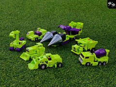 For SS86 Devastator Combination Team Members Upgrade Kit QQT PLA 3D Printing