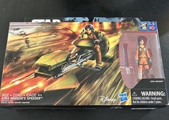 Disney Star Wars Rebels Ezra Bridger’s Speeder & Figure Intl Version NEW SEALED