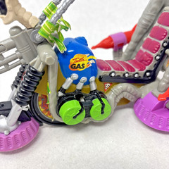 Teenage Mutant Ninja Turtles ’90 Psycho Cycle Motorcycle w/ Zip Cord 95%COMPLETE