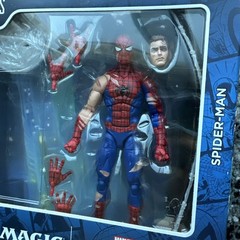 New Marvel Legends Magic The Gathering Battle- Damaged Spider-Man Missing Card
