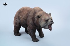 1/6 JXK Brown Bear Model Realistic Fierce Animal Soldier Scene GK Statue Toy new