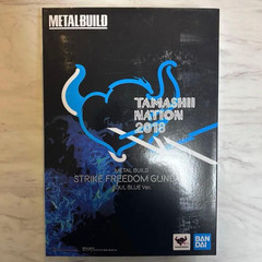 Bandai Metal Build Strike Freedom Gundam Soul Blue Tamashii 2018 Figure Japan