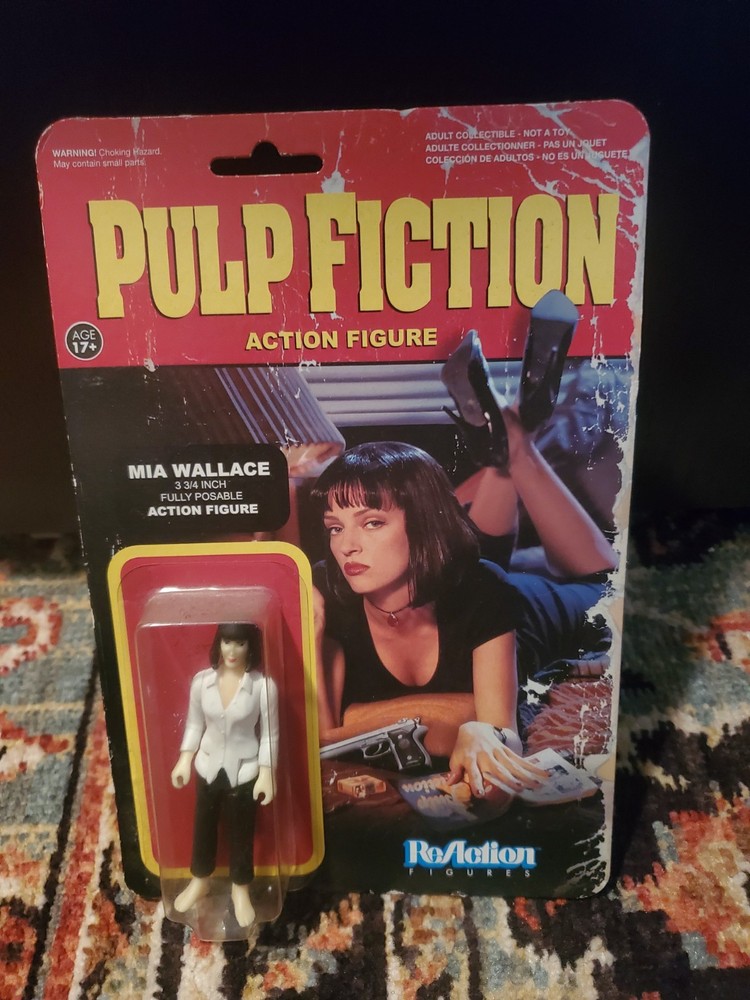 Mia Wallace Pulp Fiction Action Figure Reaction Figures