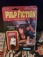 Mia Wallace Pulp Fiction Action Figure Reaction Figures