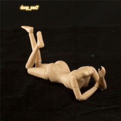 1/12 Scale JO-020 Flexible Plastic 6inch Joint Female Action Figure Body Dolls