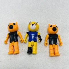 Roblox Game Piggy Foxy Tigry Tiger Toy Figure Articulate Posable Mini Toon Set