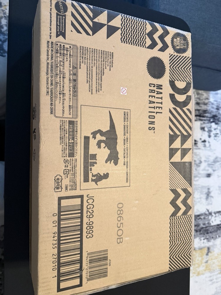 Mattel Jurassic World Tyrannosaurus Rex Convention Crasher SDCC 2025 Brand New