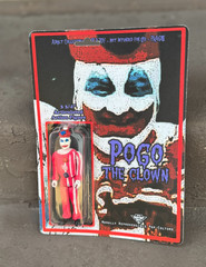 LIMITED EDITION Pogo the Clown Action Figure by Straight to Hell Toy Co 1/666