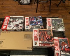 Bandai Robot Spirits ver. A.N.I.M.E. Gundam Set of 6 figures