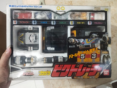 Bandai Sentai Carranger Vic Trailer Power Rangers Turbo Artillatron Megazord